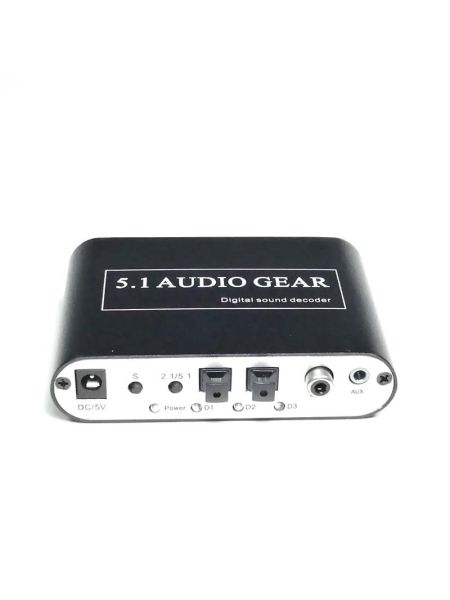 VIPER HDV-51A Audio Decoder 3 x 3.5mm Jack Black