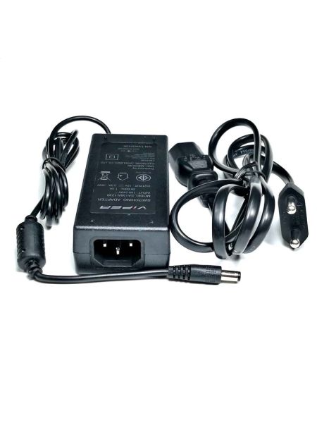 VIPER VPR1230-2.1 12V/3A ( 2.1x5.5 ) 36 watt Adapter Black