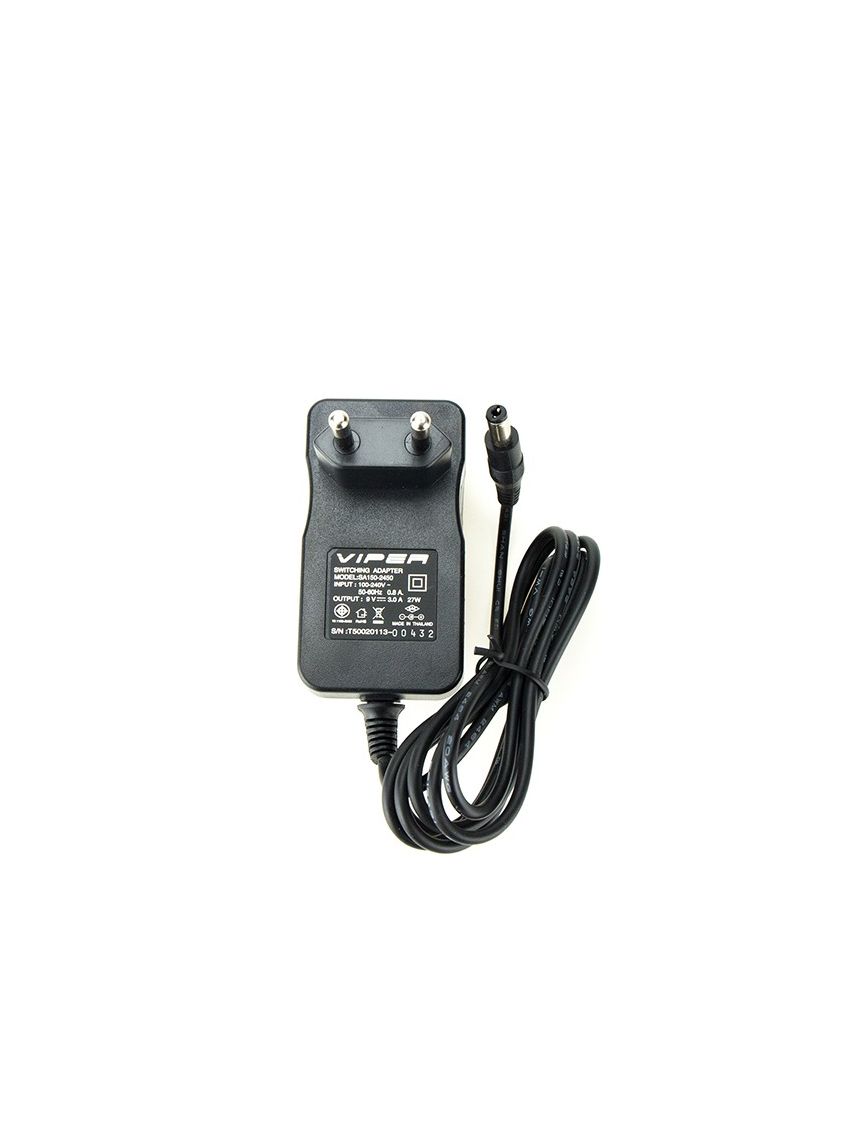 VIPER VPR0920-2.1 9V2A ( 2.1x5.5 ) 18 watt Switching Adapter Black