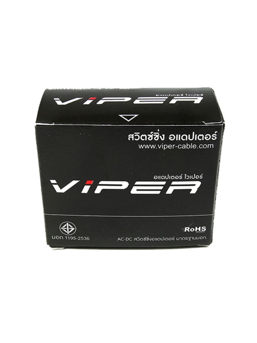 VIPER VPR0920-2.1 9V2A ( 2.1x5.5 ) 18 watt Switching Adapter Black