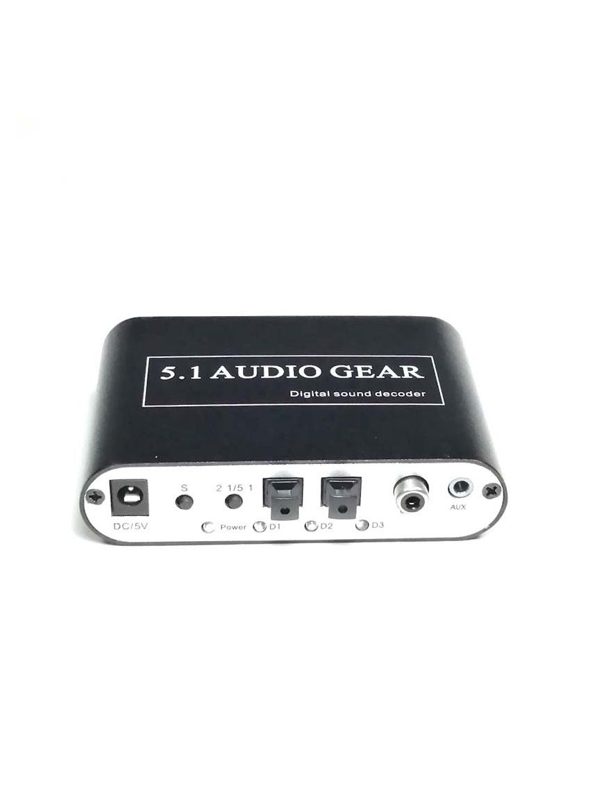 VIPER HDV-51A Audio Decoder 3 x 3.5mm Jack Black