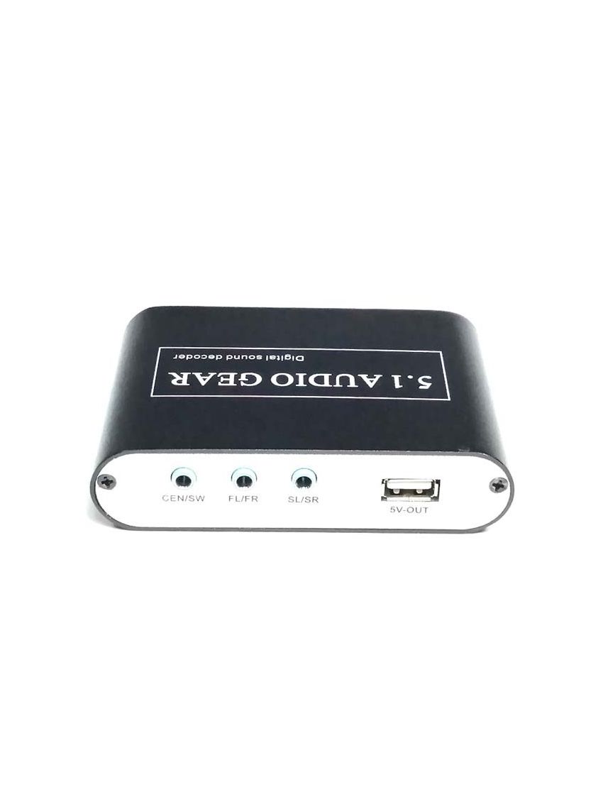 VIPER HDV-51A Audio Decoder 3 x 3.5mm Jack Black