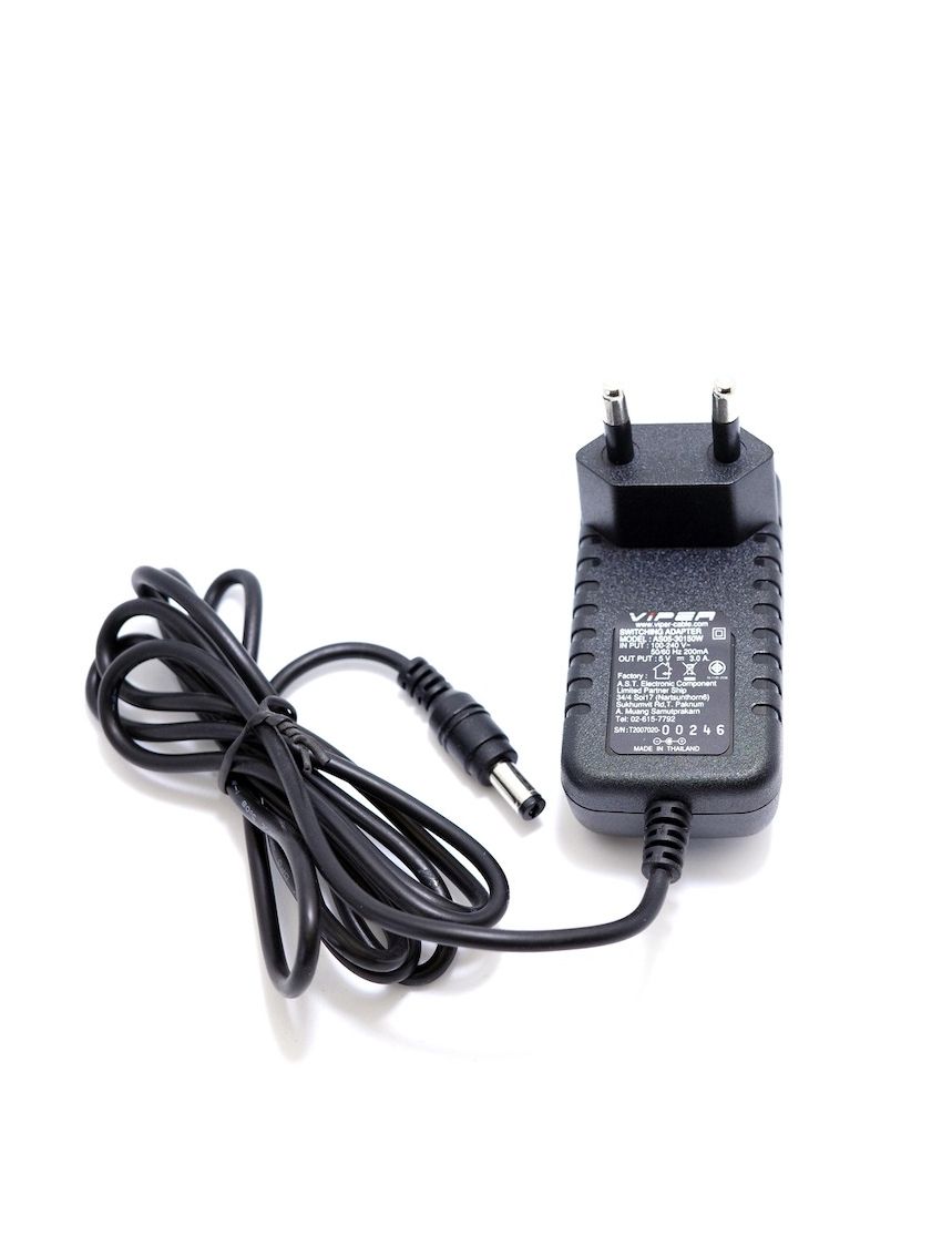 VIPER VPR0530 5V3A TIS Switching Adapter Black