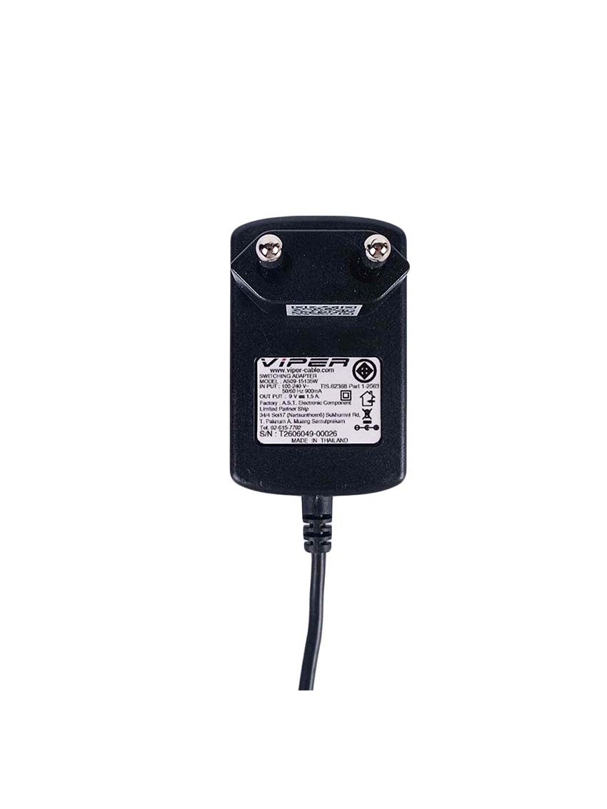 VIPER Switching Adapter VPR0915-170400 (9V 1.5A) TIS Certified