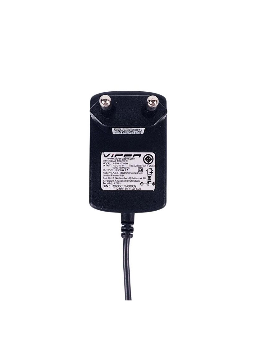 VIPER Switching Adapter VPR09510-170400 (9.5V 1A) TIS Certified