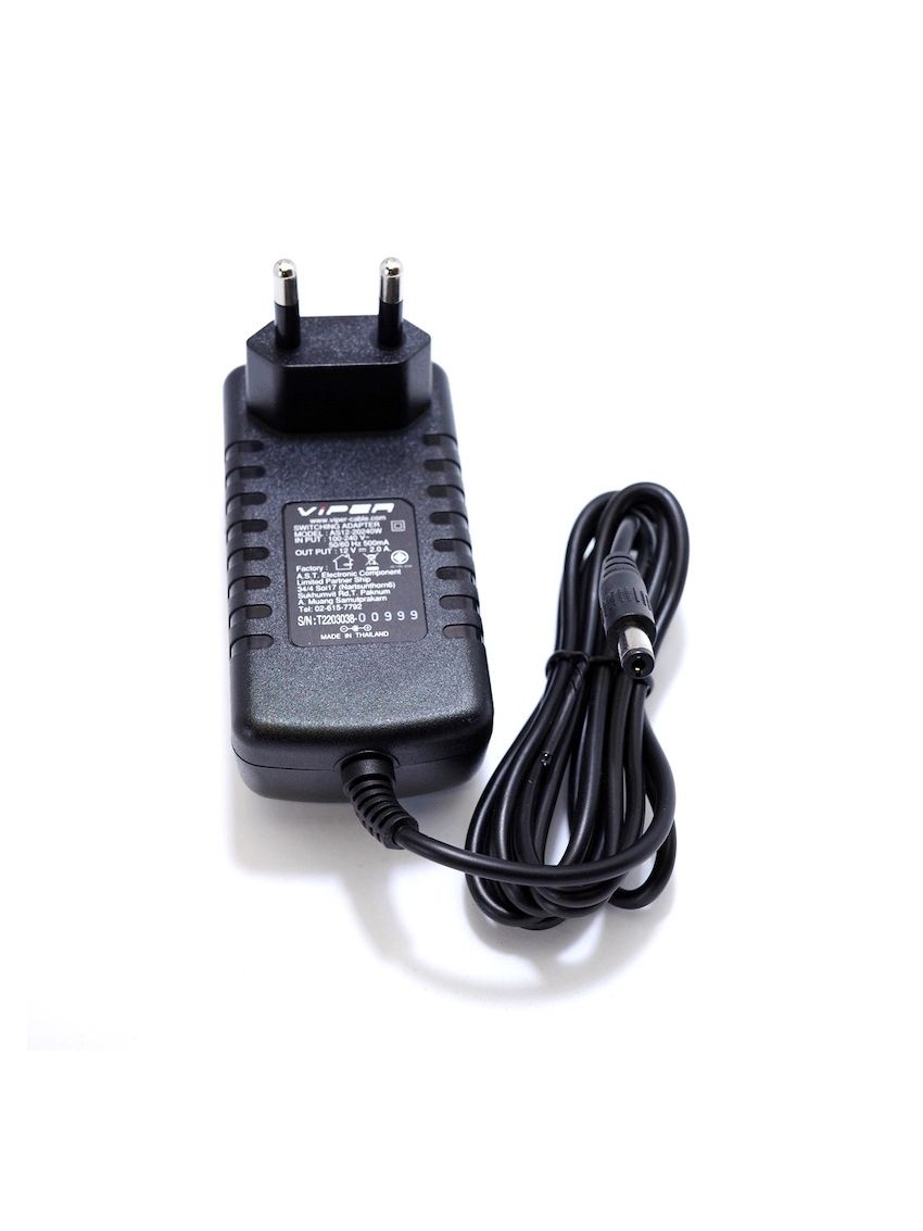VIPER VPR1220-2.1 12V2A TIS Switching Adapter Black