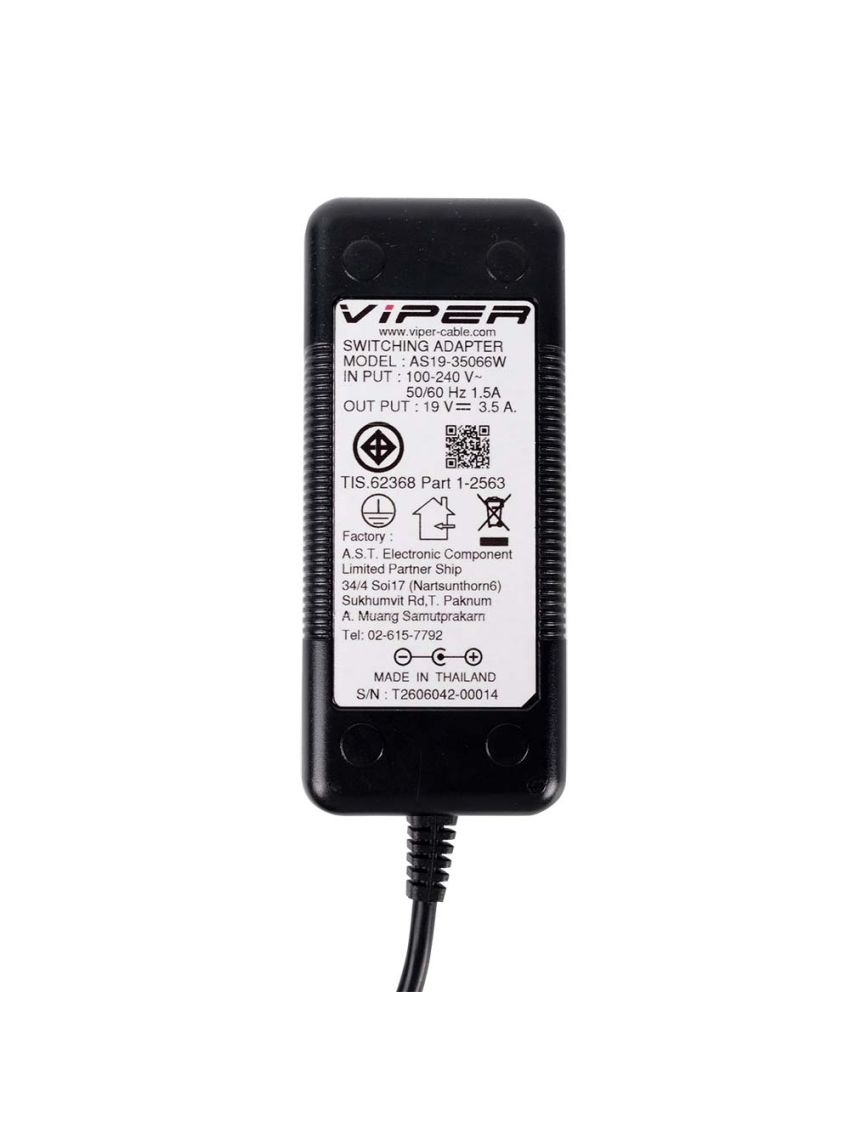 VIPER Switching Adapter VPR1935-250550 (19V 3.5A) TIS Certified