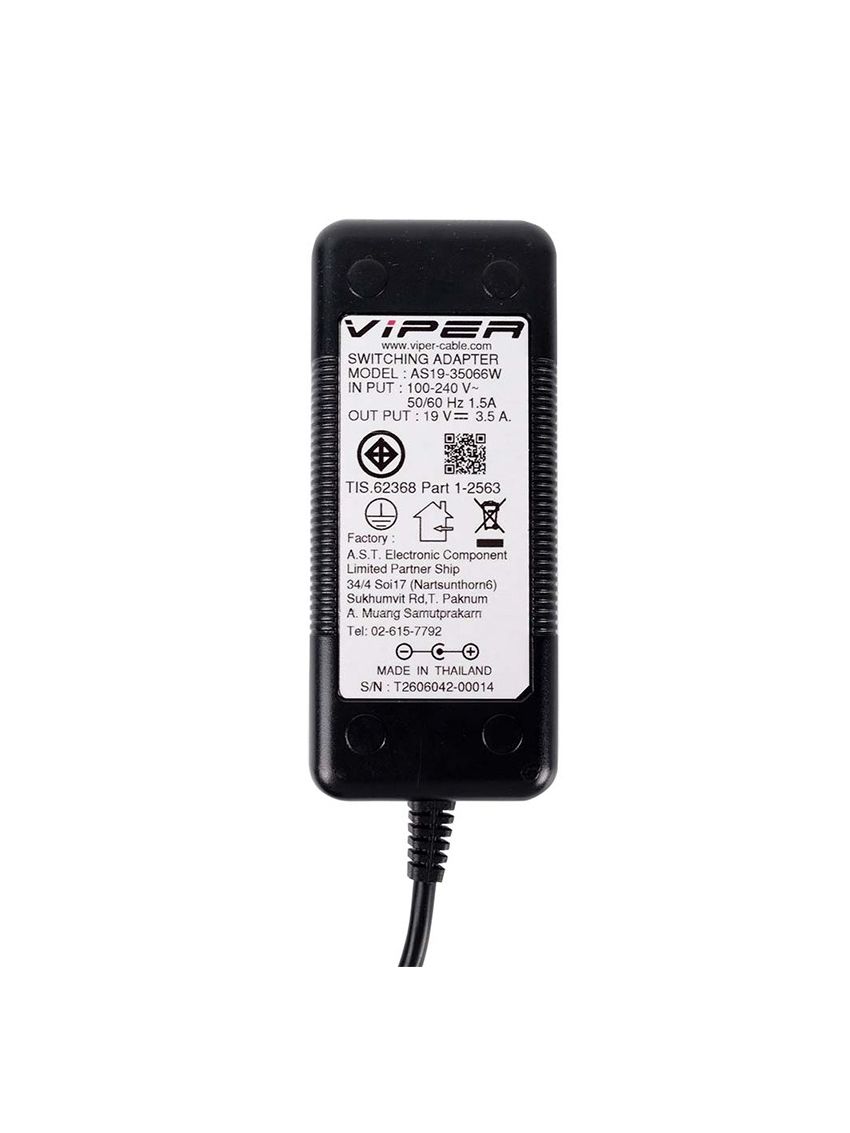 VIPER VPR1935-250550 19V3.5A TIS Switching Adapter Black